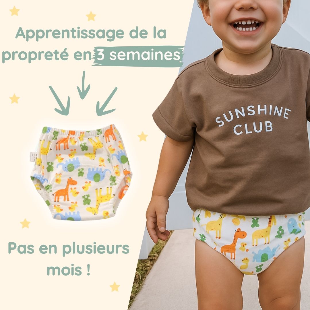 Culottes d'apprentissage pour la propreté