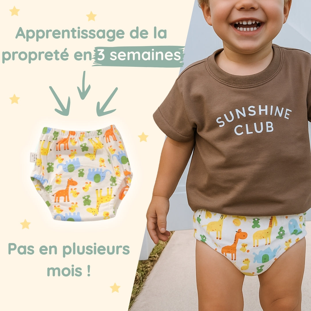 Lot de 7 culottes d'apprentissage de la propreté
