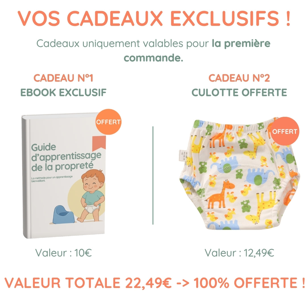 Lot de 7 culottes d'apprentissage de la propreté