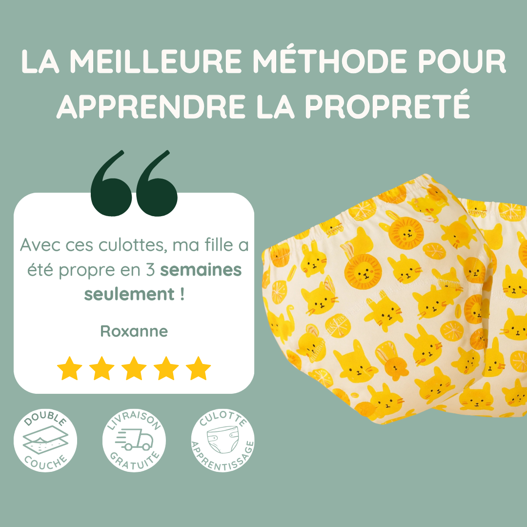 Lot de 3 culottes d'apprentissage
