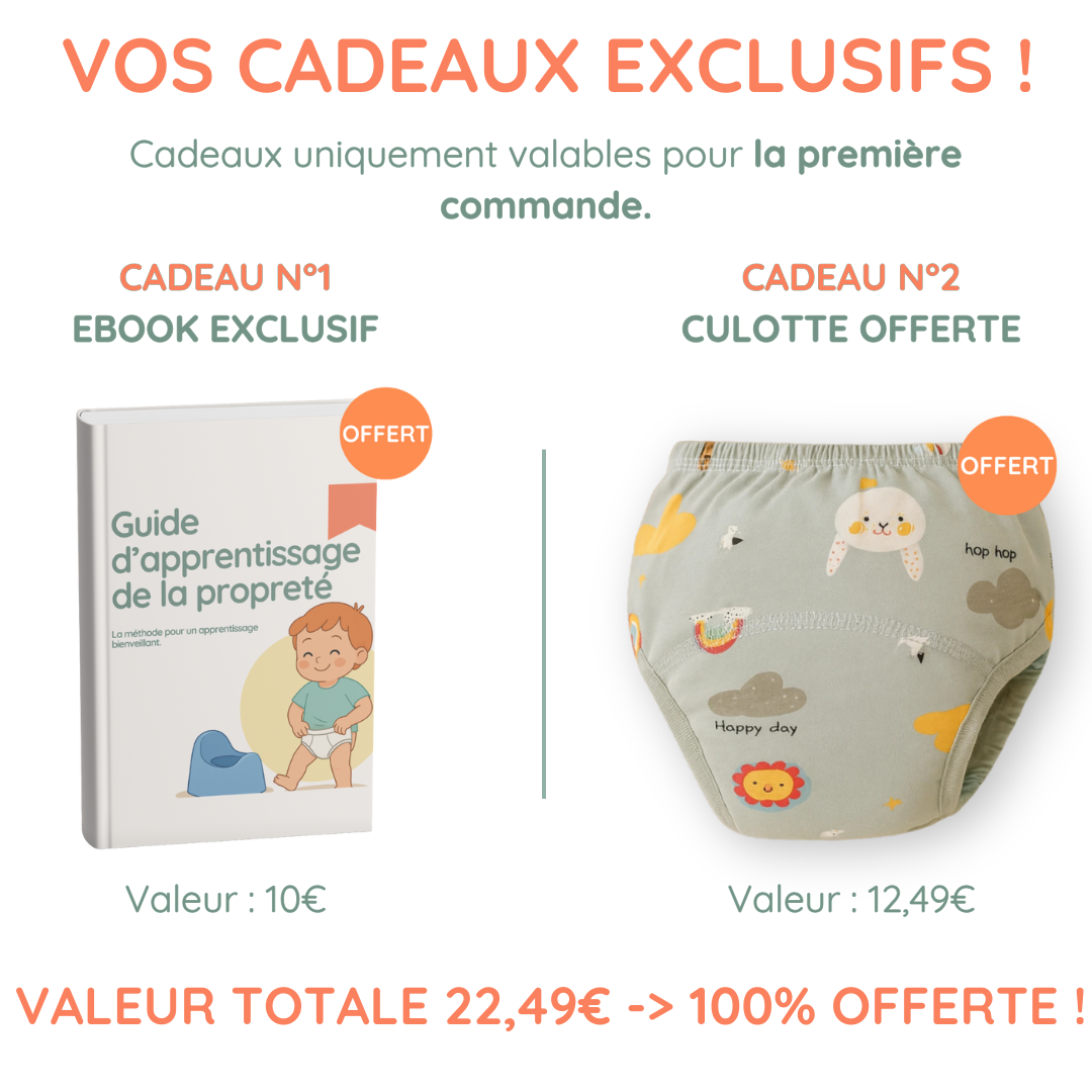 Lot de 3 culottes d'apprentissage