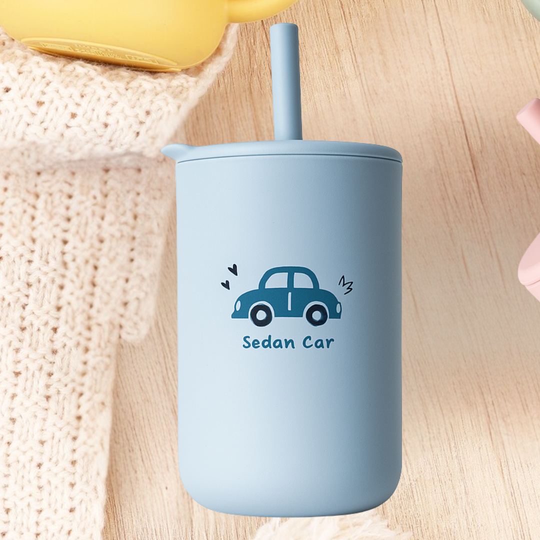 Lot de 3 Tasses d'apprentissage en silicone