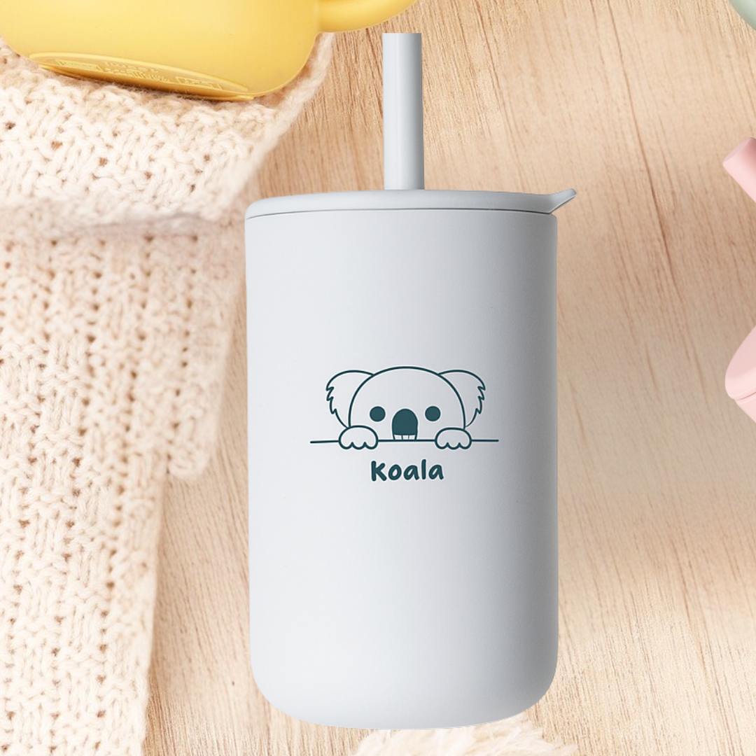 Lot de 3 Tasses d'apprentissage en silicone
