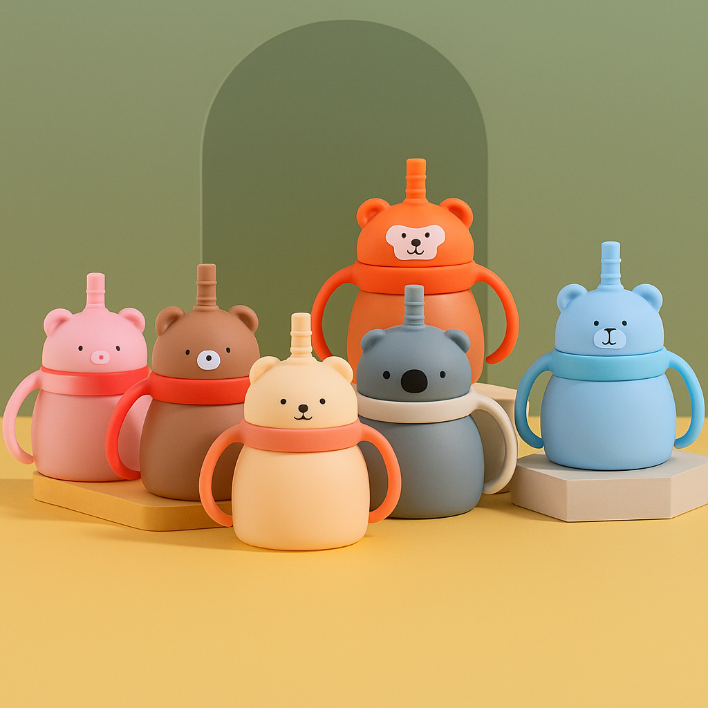 Lot de 6 tasses d'apprentissage