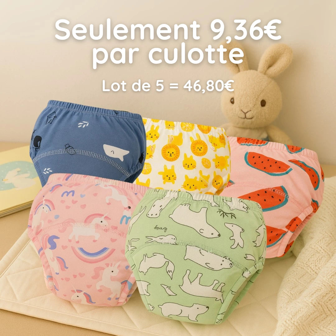 Lot de 5 culottes d'apprentissage