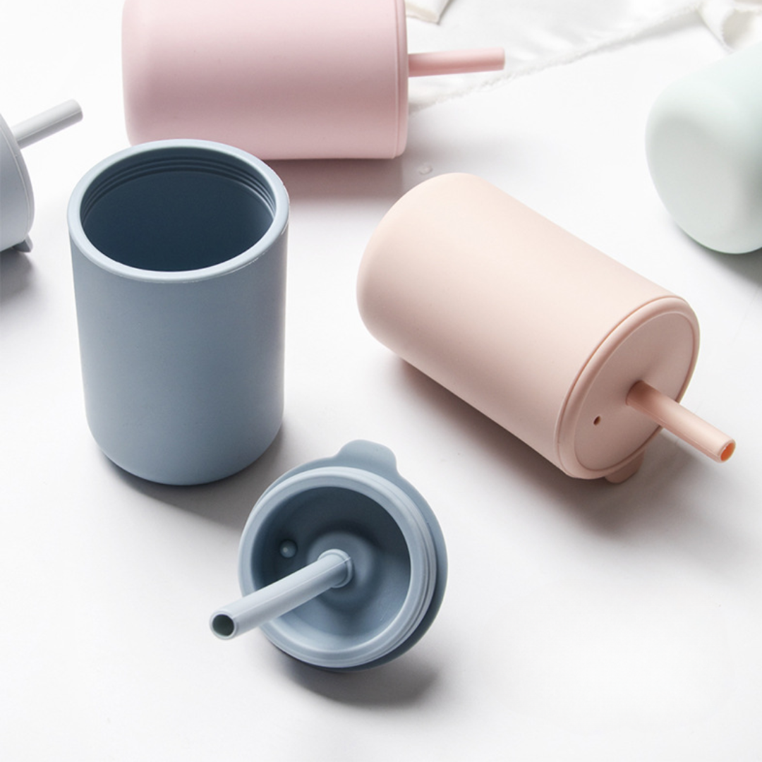 Tasse d'apprentissage en silicone