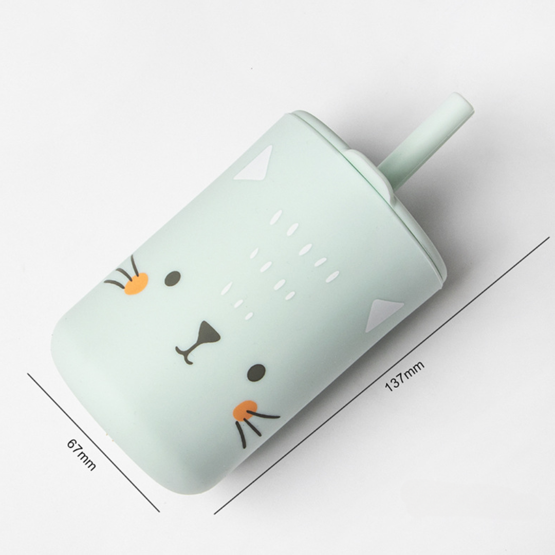 Tasse d'apprentissage en silicone