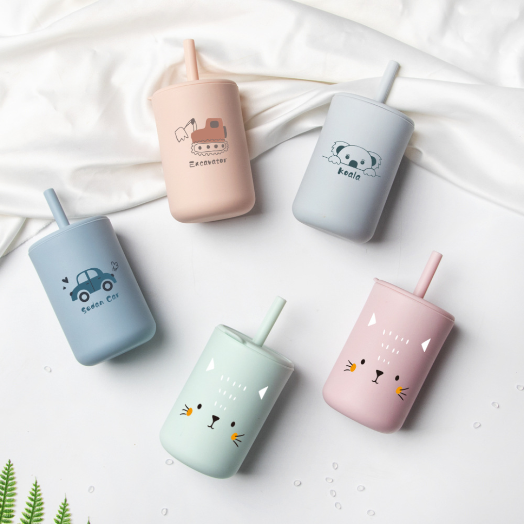 Tasse d'apprentissage en silicone